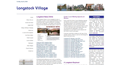 Desktop Screenshot of longstockvillage.com