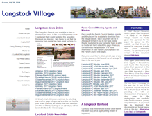 Tablet Screenshot of longstockvillage.com